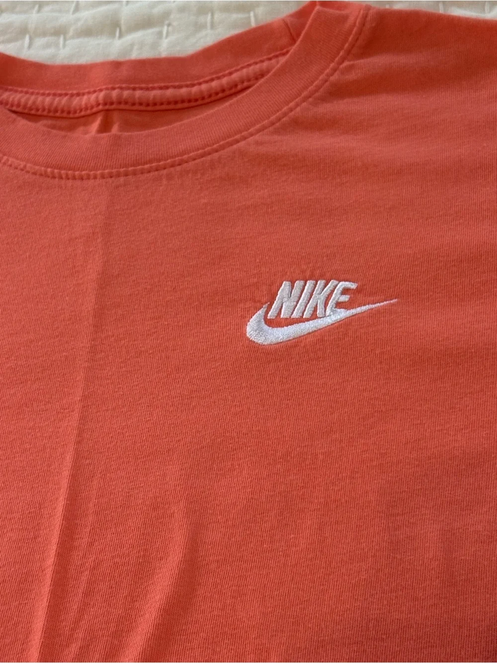 Nike Boys Coral Short-Sleeve Crew T-Shirt